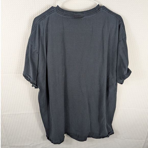 Georgia Tech Yellow Jackets XL Real Fans Wear Black T-Shirt AS Sports Cotton - Picture 5 of 5